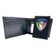 Portafoglio con porta placca estraibile