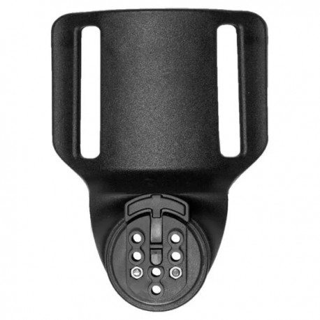 Vega Holster Passante in Polimero con sistema rotatorio cod.8K24
