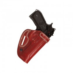 Vega Holster Fondina in cuoio aperta sopra da cintura cod. NC1